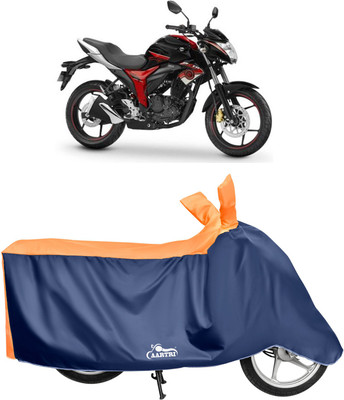 DROHAR Waterproof Two Wheeler Cover for Suzuki(Gixxer, Orange)