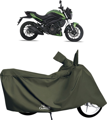 XAFO Waterproof Two Wheeler Cover for Bajaj(Dominar, Green)