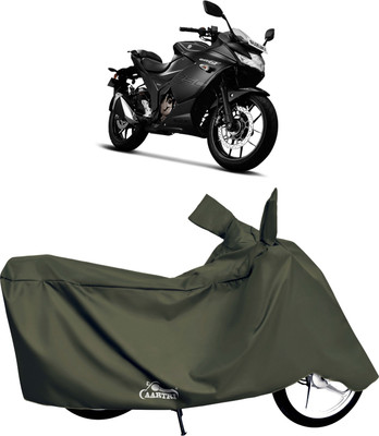 XAFO Waterproof Two Wheeler Cover for Suzuki(Gixxer, Green)