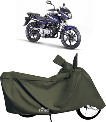 XAFO Waterproof Two Wheeler Cover for Bajaj(Pulsar, Green)