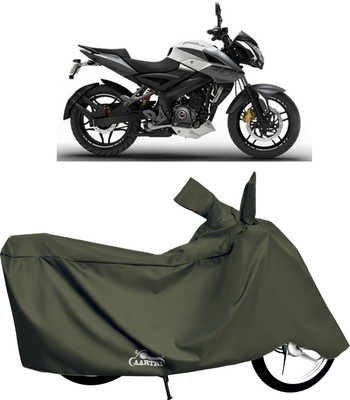 XAFO Waterproof Two Wheeler Cover for Bajaj(Pulsar, Green)