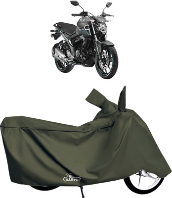 DROHAR Waterproof Two Wheeler Cover for Yamaha(FZS-FI, Green)