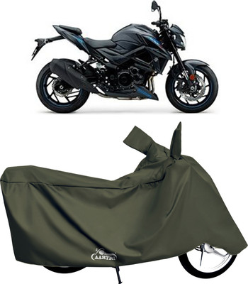 XAFO Waterproof Two Wheeler Cover for Suzuki(GSX, Green)