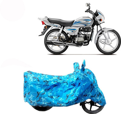 Exciting collections Two Wheeler Cover for Hero(Splendor, Blue)