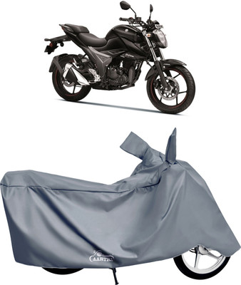 XAFO Waterproof Two Wheeler Cover for Suzuki(Gixxer, Grey)