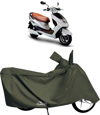 DROHAR Waterproof Two Wheeler Cover for Okinawa(Raise, Green)