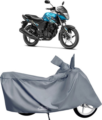 XAFO Waterproof Two Wheeler Cover for Yamaha(SZ-RR, Grey)