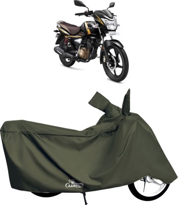 VITSOA Waterproof Two Wheeler Cover for TVS(Victor, Green)