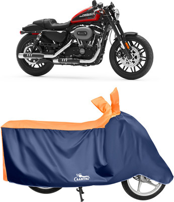 XAFO Waterproof Two Wheeler Cover for Harley Davidson(Roadster, Orange)