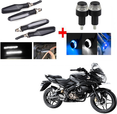 RWT Side LED Indicator Light for Bajaj Pulsar 150 AS(White, Blue)