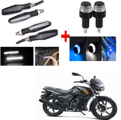 RWT Side LED Indicator Light for TVS Flame DS125(White, Blue)