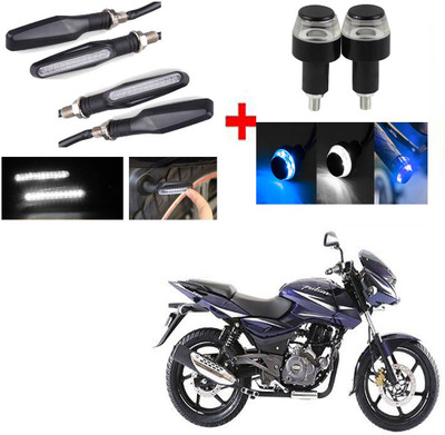 RWT Side LED Indicator Light for Bajaj Pulsar 200 NS DTS-i(White, Blue)