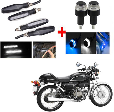RWT Side LED Indicator Light for Hero Splendor pro classic(White, Blue)
