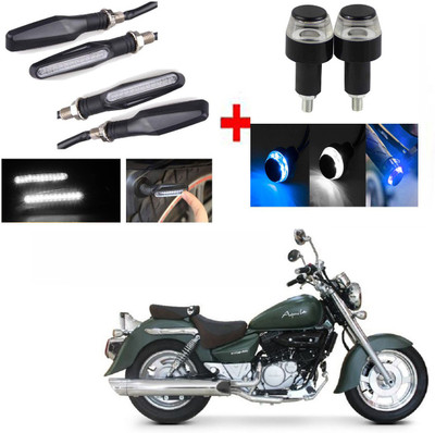 RWT Side LED Indicator Light for Hyosung Aquila 250(White, Blue)