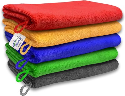 MAX Microfiber Vehicle Washing  Cloth(Pack Of 5, 350 GSM)