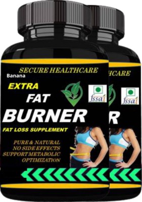 hindustan herbal Extra Fat Burner, Weight Loss, Whey Supplement, Flavor Banana, Pack of 2 Whey Protein(200 g, Banana)