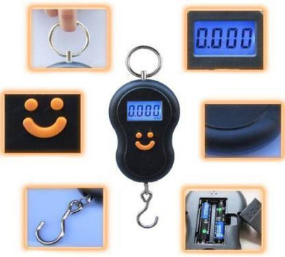Qozent Luggage Weight Scale Machine- weight scale for luggage 50 kg /43/AQah Weighing Scale(Multicolor)