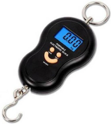 QNOVE Digital 50 Kg Weighing Scale Heavy Duty Portable C27QA Weighing Scale(Black)