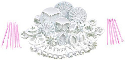 SYGA 47PCs Cake Decorating Plunger Cutter for Fondant Make Beautiful Shapes & Designs Cookie Cutter(Pack of 47)