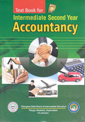 Textbook for Intermediate Second Year - ACCOUNTANCY 
[ ENGLISH MEDIUM ] Telugu Akademi(Paperback, Dr.P.Venkateswar Rao)