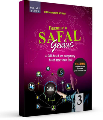 Forever Books Become a Safal Genius General Aptitude & Reasoning Book Based on Skill And Competency Assessment For Class 3(Paperback, CA Dr Rajeev Gupta)