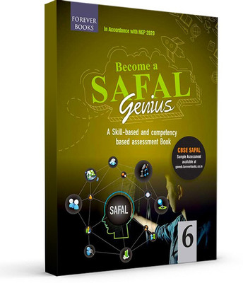 Forever Books Become a Safal Genius General Aptitude & Reasoning Book Based on Skill And Competency Assessment For Class 6(Paperback, CA Dr Rajeev Gupta)