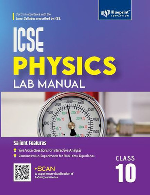ICSE Physics Lab Manual Class 10(Paperback, Blueprint Expert Panel)