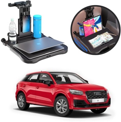 Oshotto Car Back Seat food Tray Table For AUDI Q2 Cup Holder Tray Table