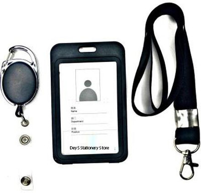 Dey 's stationery store 1 Card Holder(Set of 1, Black)
