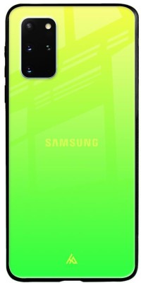 Hocopoco Back Cover for Samsung Galaxy S20 Plus(Green, Silicon, Pack of: 1)