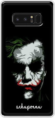 Yooneek Back Cover for Joker Back Case For Samsung Galaxy Note 8(Multicolor, Flexible, Silicon, Pack of: 1)