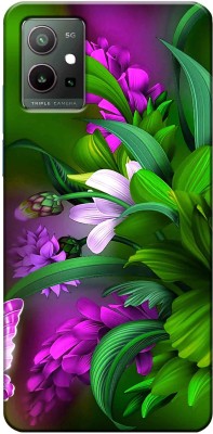 StroFit Back Cover for Vivo Y75 5G 2596(Multicolor, Matte Finish, Silicon, Pack of: 1)