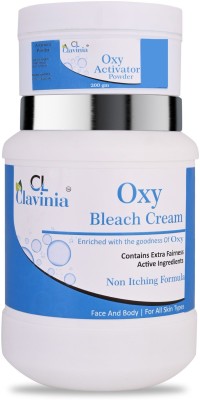 CLAVINIA Oxy Bleach Cream 1 Kg(1000 g)