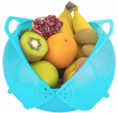 SHESHY Plastic Fruit & Vegetable Basket(Multicolor)