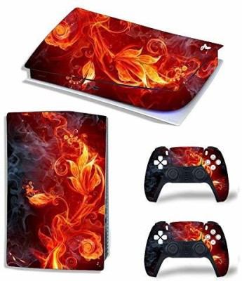 ELTON Sticker Skins Black PS5 Skin Console and Controller  Gaming Accessory Kit(Multicolor, For PS5)