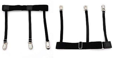 FITUP Black Garter(Pack of 1)