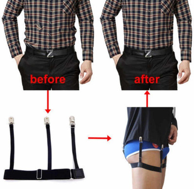 FITUP Black Garter(Pack of 1)