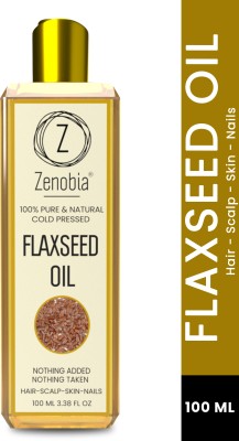 ZENOBIA FLAXSEED OIL - HAIR CARE Hair Oil(100 ml)