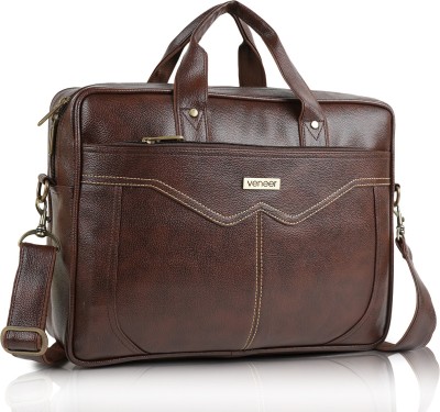 Veneer Men Brown Messenger Bag