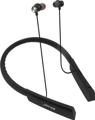 Hitage NBT-2319 Grand Series stylish and comfortable Leather Band Wireless Neckband Bluetooth Headset