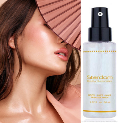 ADJD SPRY BODY & HAIR HIGHLIGHTER GOLD SHINY SILVER HIGHLIGHTER Highlighter(GOLD SHINY SILVER)