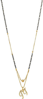 Bright STYLE Alloy Gold-plated Gold, Black Jewellery Set(Pack of 1)