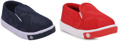 NEOBABY Boys & Girls Slip on Loafers(Multicolor, 3 - 3.5 Years)