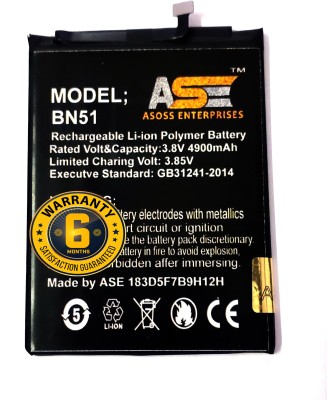ASOSS ENTERPRISES Mobile Battery For  Redmi Mi 8/ Mi 8A