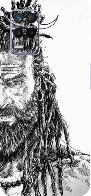 Mclaxa Adiyogi Mobile Back Skin, Adiyogi, Realme 8s 5g Mobile Skin(Adiyogi Skin With Super Matte Finish)