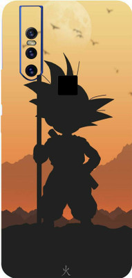 BUGGU VIVO V15, vivo v15 Mobile Skin(Ultra Super Goku Sunset Skin With High Matte Finish.)