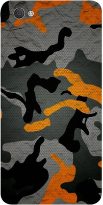 BUGGU VIVO X5 PRO Mobile Skin(Ultra Super Camouflage Military Orange Skin With High Matte Finish.)