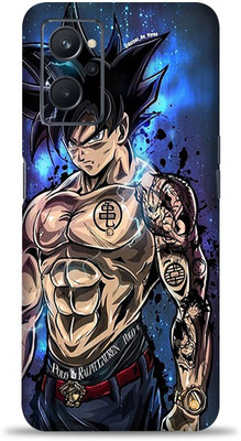 OggyBaba Realme 9i, Goku Ultra Instinct Skin Guard, An Elegant Mobile Skin(Goku Ultra Instinct skin multicolor with ultra matte finish)
