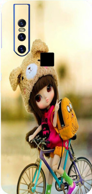 BUGGU VIVO V15, vivo v15 Mobile Skin(Ultra Super Cutie Pie Girl Skin With High Matte Finish.)