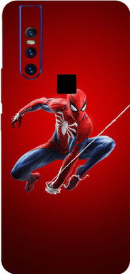 BUGGU VIVO V15, vivo v15 Mobile Skin(Ultra Super Spider Man Skin With High Matte Finish.)